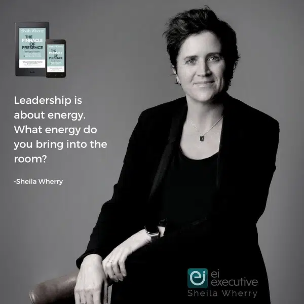 leadership is about energy